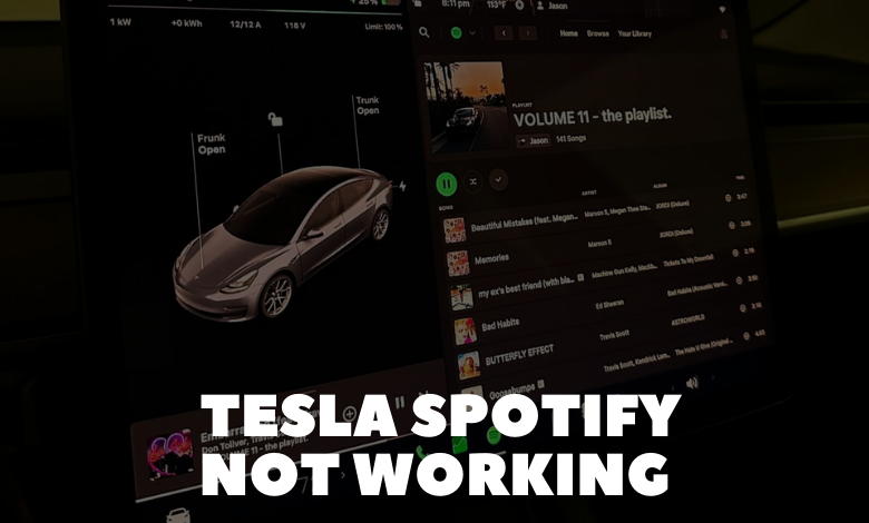 Tesla Spotify Not Working