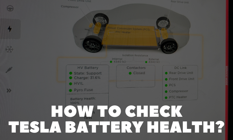 How to Check Tesla Battery Health?