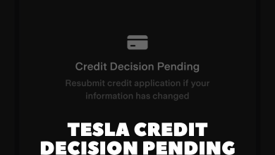 Tesla Credit Decision Pending