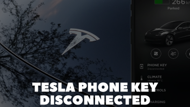 Tesla Phone Key Disconnected