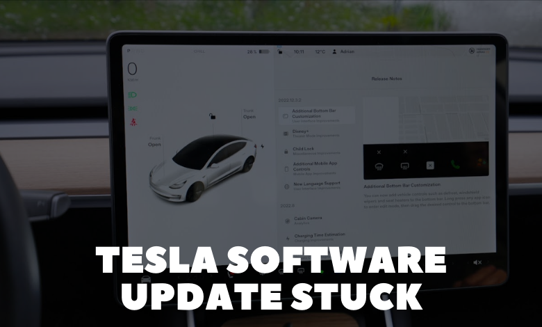 Tesla Software Update Stuck