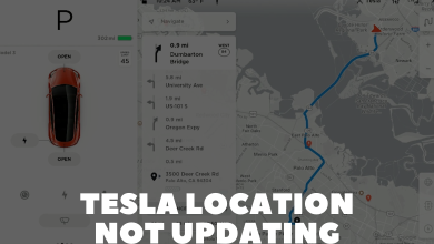 Tesla Location Not Updating
