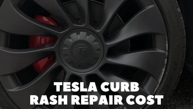 Tesla Curb Rash Repair Cost