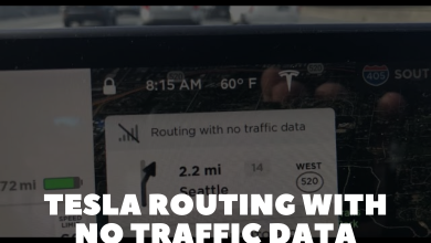 Tesla Routing With No Traffic Data