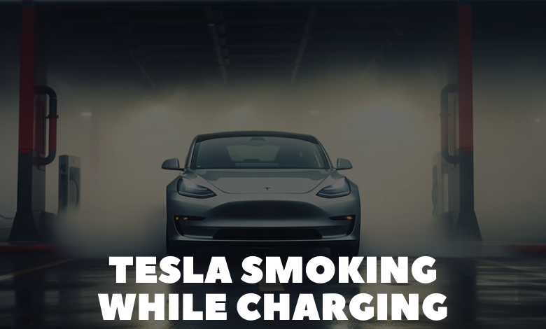 Tesla Smoking While Charging