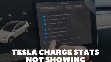 Tesla Charge Stats Not Showing