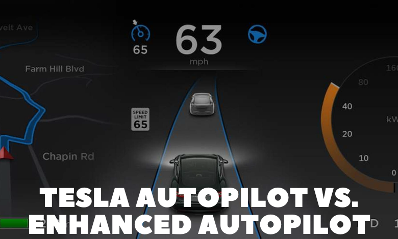 Tesla Autopilot vs. Enhanced Autopilot